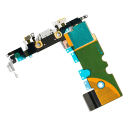 Charging Port Headphone Jack Flex Cable for iPhone 8 - Silver